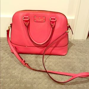 Pink Kate Spade Classic Size Purse